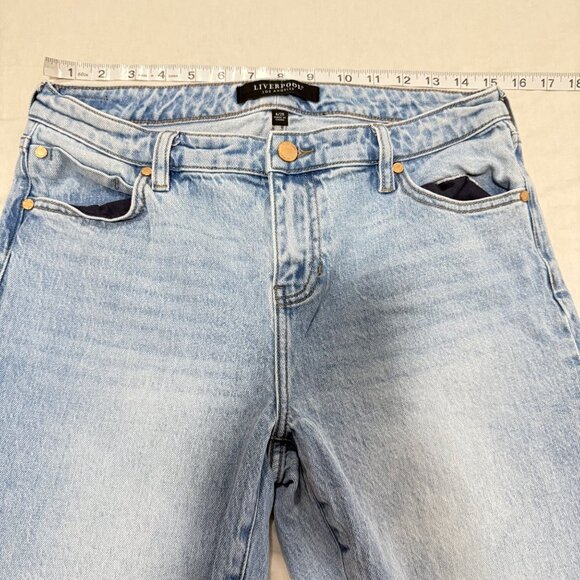 Liverpool Hannah Crop Flare Jeans in Fawnskin Size 6 / 28 - Picture 8 of 8
